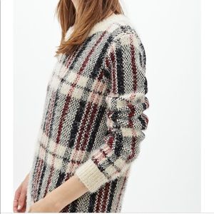 Forever 21 Fuzzy Gold Sweater